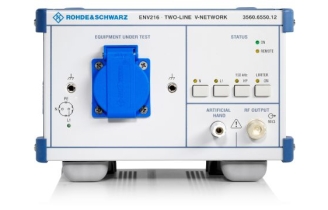 R&S羅德與施瓦茨 ENV216 二線制 V 形網(wǎng)絡(luò) 被測(cè)設(shè)備的干擾電壓測(cè)量