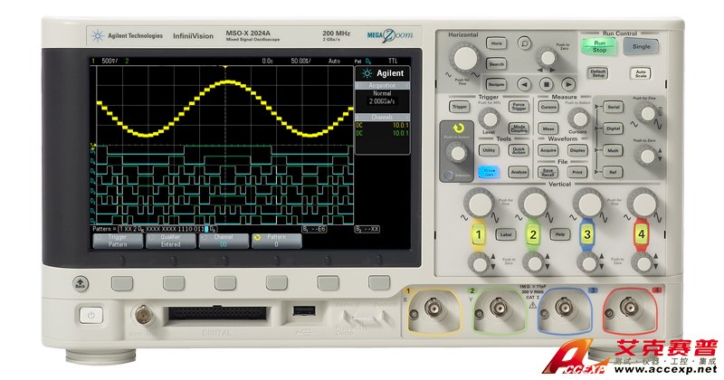 Agilent MSOX2004A 70 MHz、4 通道示波器圖片