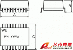 Wurth Elektronik WE-LAN 以太網(wǎng)變壓器 749010040