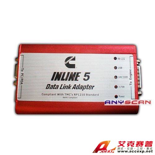 康明斯原廠診斷儀Cummins INLINE 5-康明斯原廠診斷儀Cummins INLINE 5是一款重要的汽車診斷工具，本公司供應康明斯原廠診斷儀Cummins INLINE 5及其他原廠診斷儀，如需康明斯原廠診斷儀Cummins INLINE 5報價，請聯系客服。