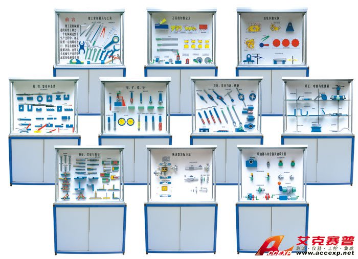 HY-810QG型鉗工工藝學陳列柜