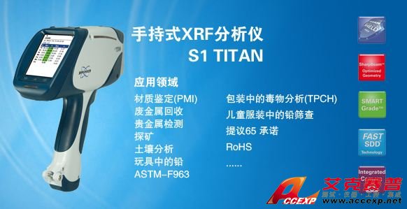 BRUKER S1 TITAN 手持式XRF光譜儀