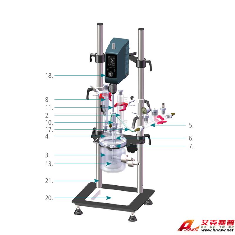 JULABO優(yōu)萊博 5000ml壓力反應(yīng)釜，（150mm法蘭開口）JRS-6429-245