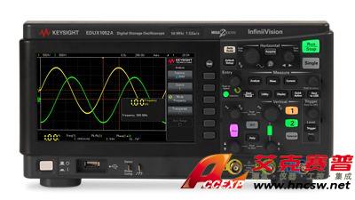 keysight是德 EDUX1052A 示波器：50 MHz，2 個模擬通道NEW!